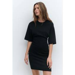 Gina Tricot Tee Dress Korte Kjoler - Sort