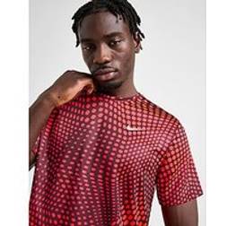 Nike Run Miler Print AOP T-Shirt - Red