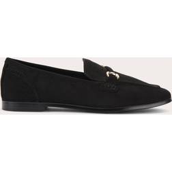 Carvela Spello Microsuede Loafers - Black