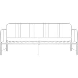 vidaXL Metal White Soffa 206cm 3-sits