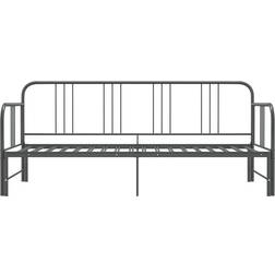 vidaXL Metal Grey Soffa 206cm 3-sits