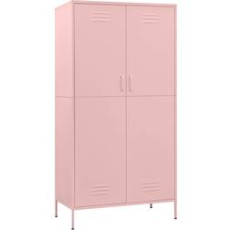 vidaXL 336247 Pink Garderob 90x180cm