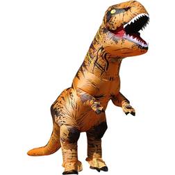 Jashke Adult Inflatable Trex Dinosaur Costume