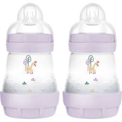 Mam Easy Start Anti-Colic Bottle 2 pack 160ml Purple