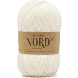 Drops Design Nord Uni Colour Off White 170m