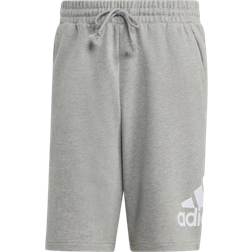 adidas Men's Sportswear Essentials Big Logo French Terry Shorts - Medium Grey Heather