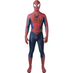 Doqaus Tobey Maguire Raimi Spiderman Costume Black/Red