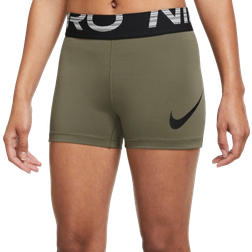 Nike Pro Dri-FIT 3" Graphic Short Tights Women's - Green