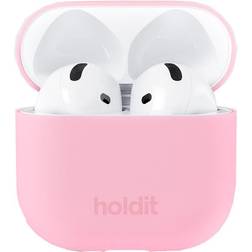Holdit Silicone Case for AirPods 4 Pink