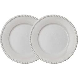 Potteryjo Daria Cotton White Shiny Dinner Plate 28cm 2pcs