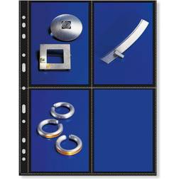 Herma Fotophan Transparent Photo Pockets 10×15cm Black 10pcs