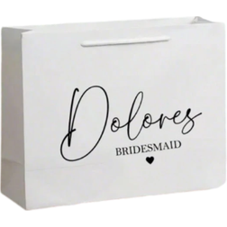 Shein Gift Bags Customized Bridesmaid White/Black