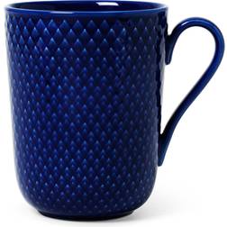 Lyngby Rhombe Dark Blue Mugg 33cl