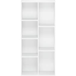 Furinno Luder 7 White Bokhylla 105.9cm