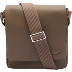 Lacoste Classic Flap Close Shoulder Bag - Morel