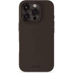 Holdit Silicone Case for iPhone 16 Pro Max Chocolate