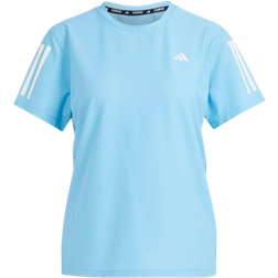 adidas Women's Running Own The Run Tee - Light Blue