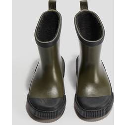 H&M Girls Wellingtons - Moss Green/Black