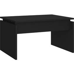 vidaXL Engineered Wood Black Sofabord 50x68cm