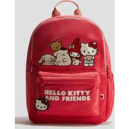 H&M Kitty Ryggsäck Med Tryck - Röd/Hello
