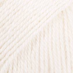 Drops Design Flora Uni Colour White 210m
