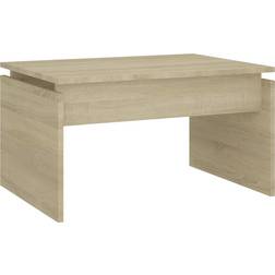 vidaXL Engineered Wood Sonoma Oak Sofabord 50x68cm