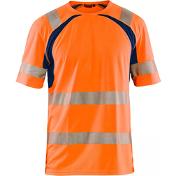 Blåkläder 3397-1013 UV-Protected High-Visibility T-shirt - Orange/Navy