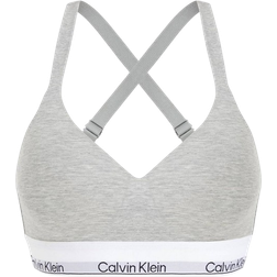 Calvin Klein Icon Cotton Modal Lift Bralette - Grey Heather