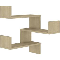 vidaXL 807229 Sonoma Oak Wall Shelf 40cm