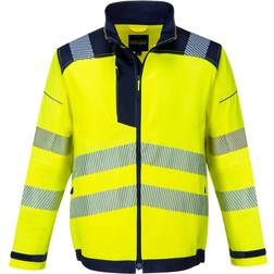 Portwest T500 - PW3 Hi-Vis Work Jacket - Yellow/Navy
