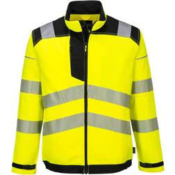 Portwest T500 - PW3 Hi-Vis Work Jacket - Yellow/Black