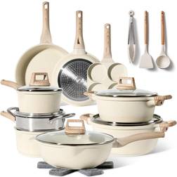 Just Perfecto Beige Set med lock 21 delar