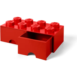 Room Copenhagen Lego Förvaring med Låda 8 Röd
