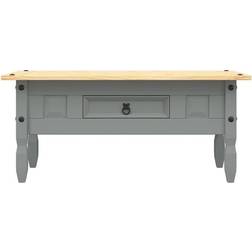 vidaXL Mexican Pine Grey Coffee Table 100x55cm