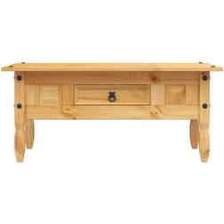 vidaXL Mexican Pine Brown Coffee Table 100x55cm