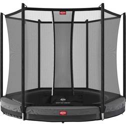 BERG Favorit Inground Trampoline 330cm + Safety Net Comfort Grey