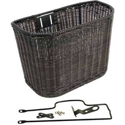 Spectra Front bicycle basket Rattan - Black