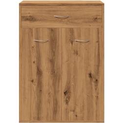vidaXL Wood Artisan Oak Shoe Rack 60x84cm
