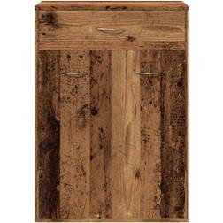 vidaXL Wood Aged Wood Shoe Rack 60x84cm
