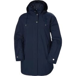 Helly Hansen Women's Valentia Raincoat - Navy