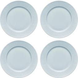 Rörstrand Swedish Grace Ice Blue Flat tallrik 27cm 4st
