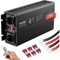 VEVOR Pure Sine Wave Power Inverter 2000W DC12V
