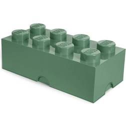 Room Copenhagen Lego Förvaringskloss med 8 Knoppar Sandgrön