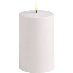 Uyuni Pillar White LED-ljus 12.7cm