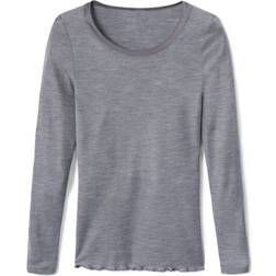 Calida True Confidence Long-Sleeved Shirt - Platinum Mele