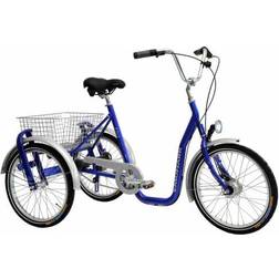 Monark Handicapcykel med 3 Gear - Blå