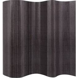vidaXL Bamboo Grey Room Divider 250x165cm