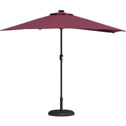 vidaXL Havesol Bordeauxrød 294 x 150 x 224 cm Stof
