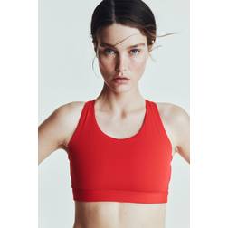 H&M Dam Sport-bh Medium Support - Röd