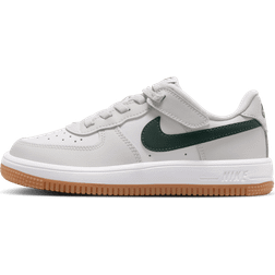 Nike Air Force 1 Kids Trainers Photon Dust White Fir Gum Medium Brown